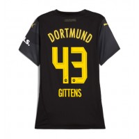 Maglia Calcio Borussia Dortmund Jamie Bynoe-Gittens #43 Seconda Divisa Donna 2024-25 Manica Corta